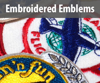 Embroidered Emblems Service